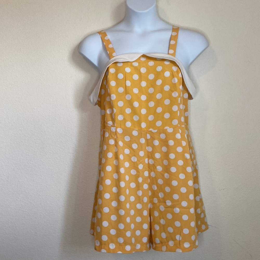 Retro Inspired Polka Dot Romper